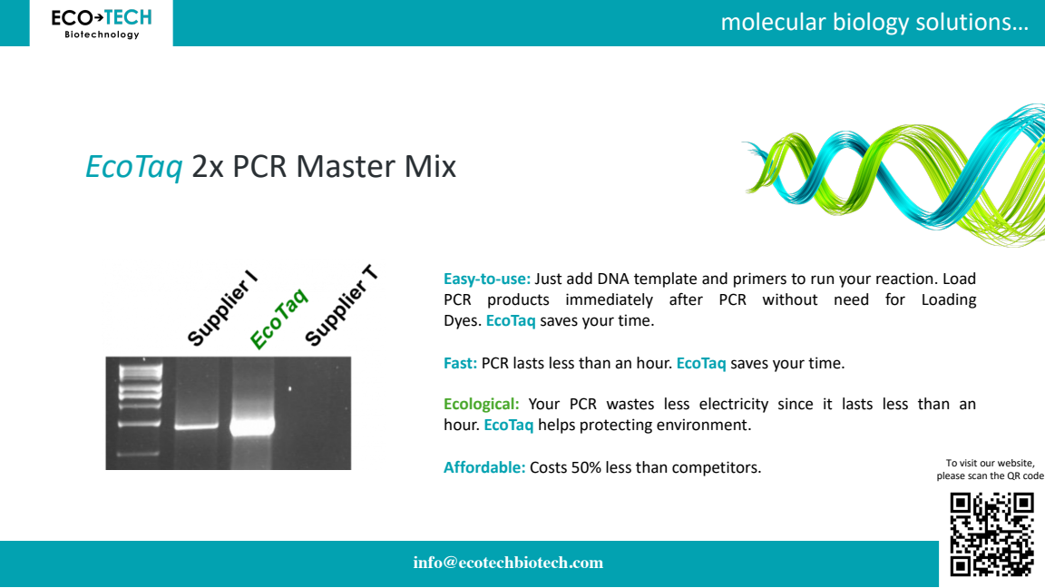 EcoTaq 2x PCR Master Mix